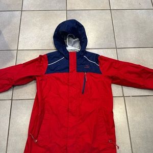 LL Bean Trail Model Kid’s Rain Jacket - size 14/16 - Like New condition